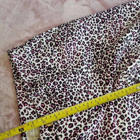 Micheal Kors Pink Black and White Pants 10P - Picture 4 of 10